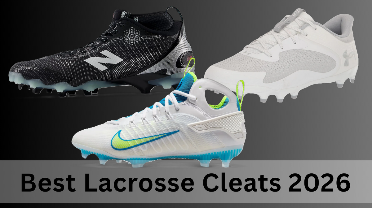 Best lacrosse cleats 2026 hero image at Sanderson Lacrosse