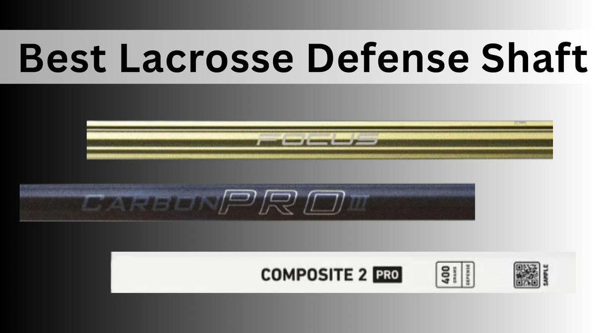 Best lacrosse defense shaft hero image at Sanderson Lacrosse