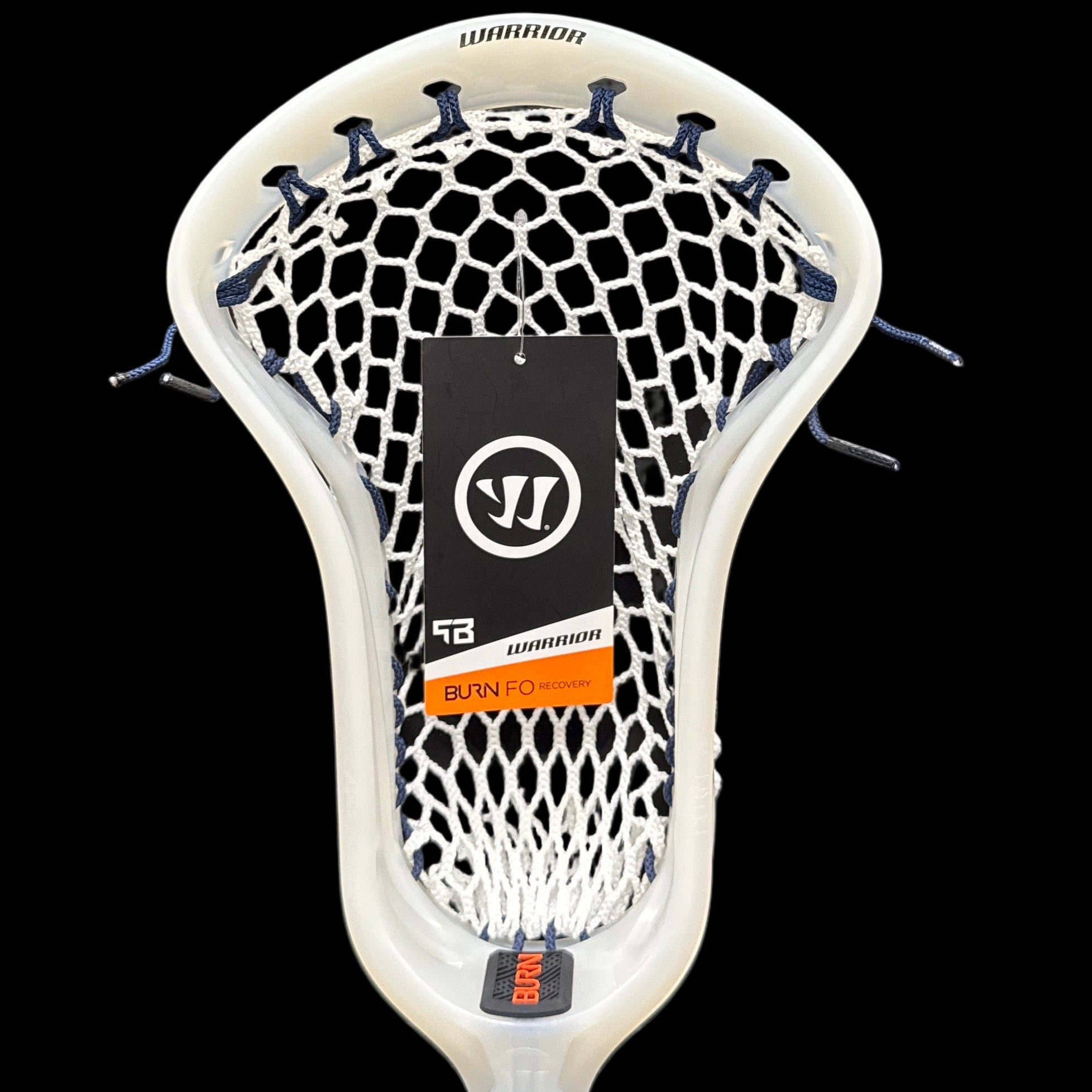 Warrior Burn FO Recovery Lacrosse Head | Custom Strung | Raw
