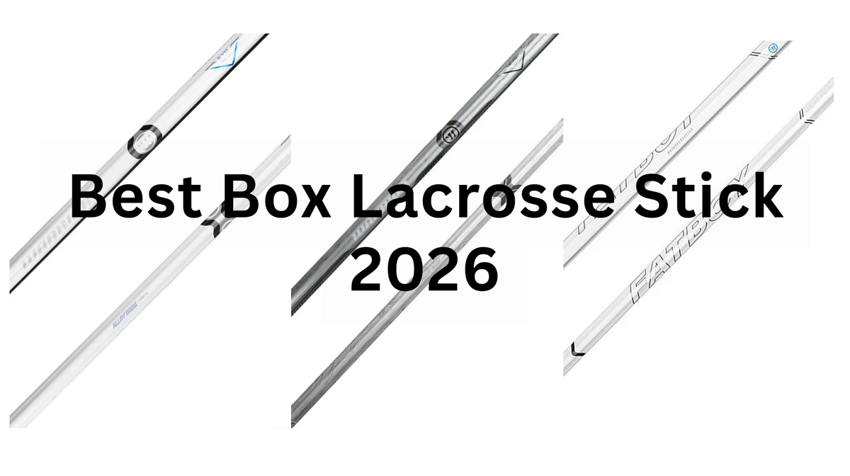 Best box lacrosse stick 2026 hero image at Sanderson Lacrosse