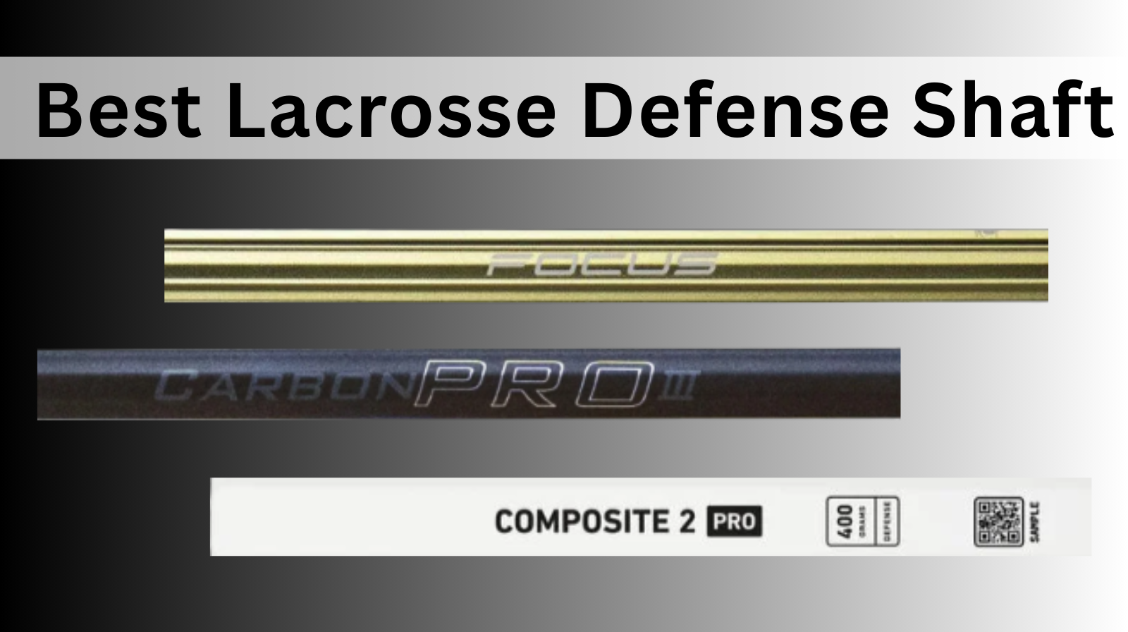 Best lacrosse defense shaft hero image at Sanderson Lacrosse