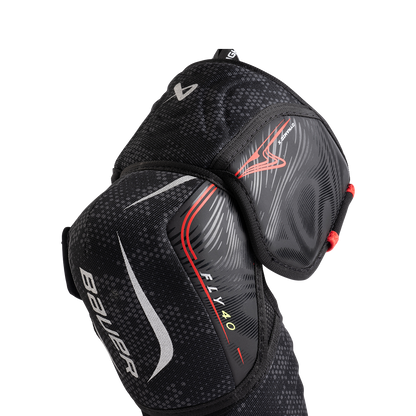 Bauer S25 Vapor FLY40 Elbow Pad Senior - Cap and Bicep Detail