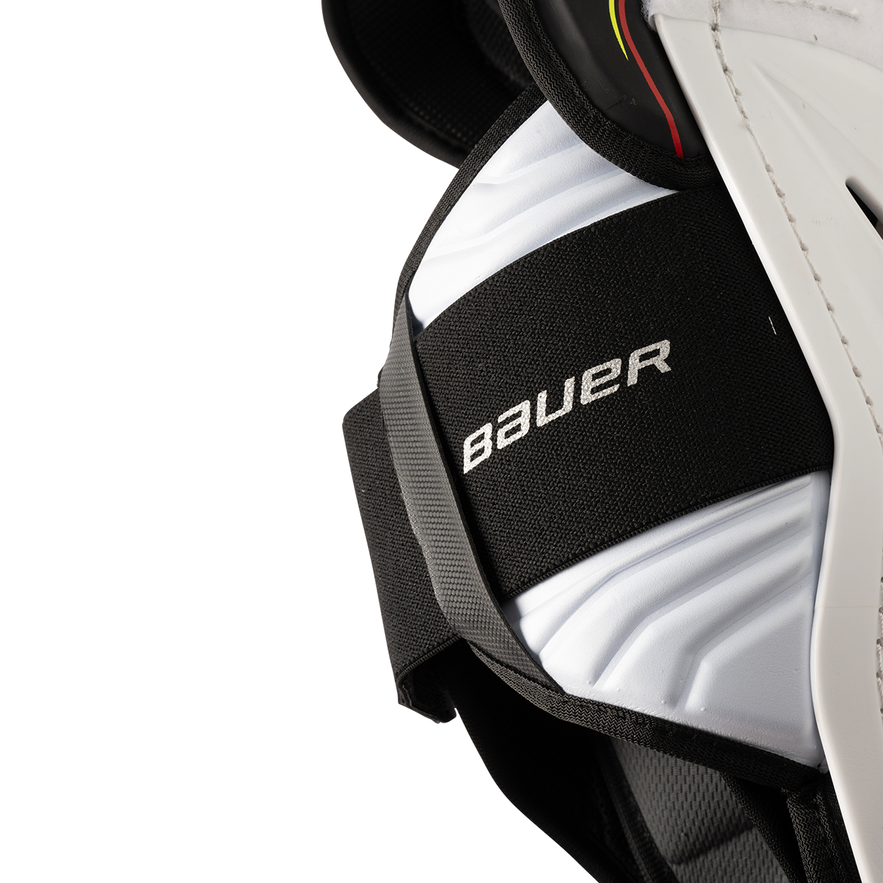 Bauer S25 Vapor FlyPro Shin Guard Intermediate - Calf Guard Detail