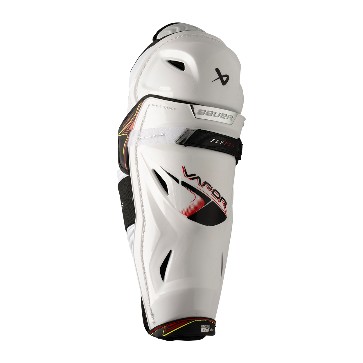 Bauer S25 Vapor FlyPro Shin Guard Junior - Catalog Front