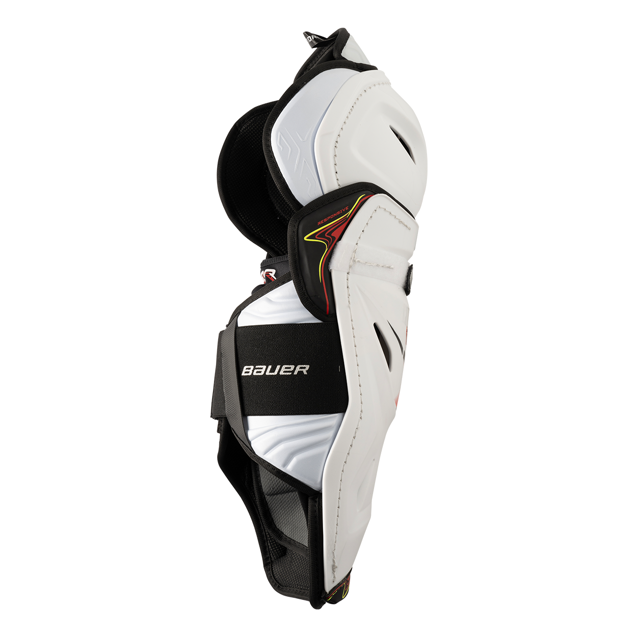 Bauer S25 Vapor FlyPro Shin Guard Junior - Three Quarter View