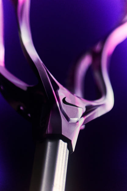 Nike L4 Men's Unstrung Lacrosse Head — Purple Marble — Limited Edition