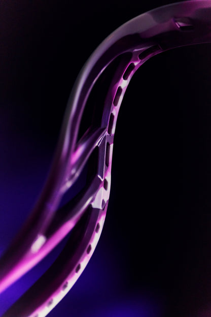 Nike L4 Men's Unstrung Lacrosse Head — Purple Marble — Limited Edition