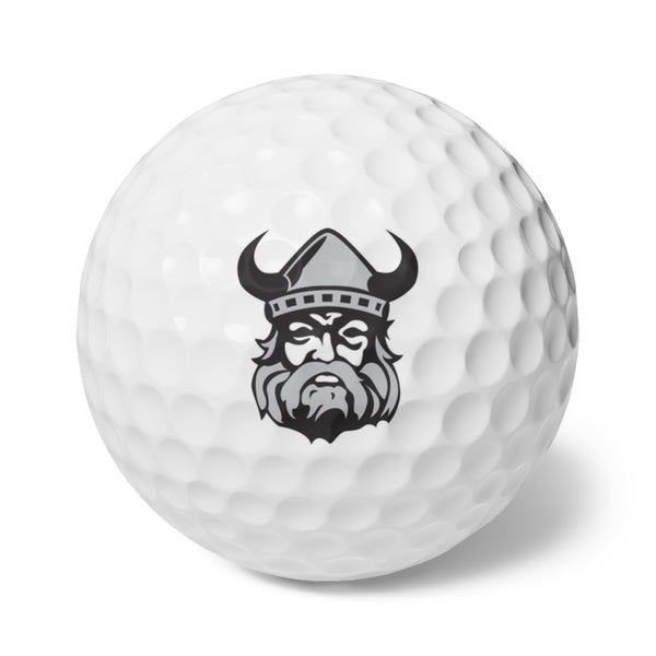 Orangeville Northmen Custom Golf Balls – 6-Pack with Viking Logo