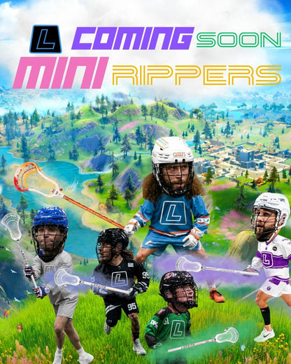 Loading Mini Rippers mini lacrosse stick