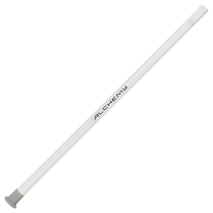 Warrior Alchemy 30 inch attack lacrosse shaft in white - full view