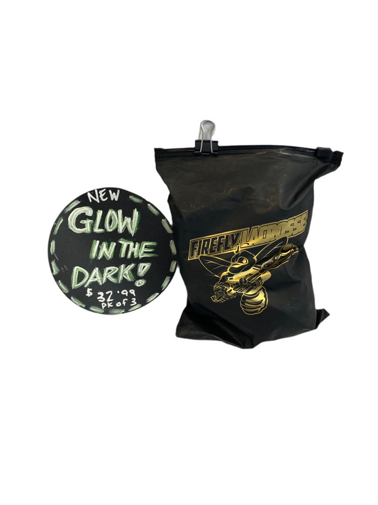 Firefly Glow in the Dark Lacrosse Balls - 3 pack