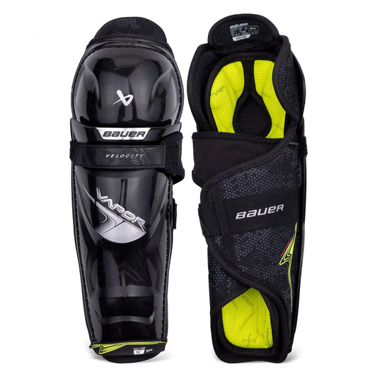 Bauer Vapor Velocity Shin Guards - Junior