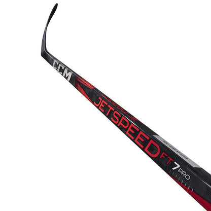 CCM JetSpeed Ft7 Pro Chrome Junior Hockey Stick
