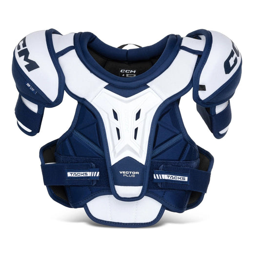 CCM Tacks Vector Plus Junior Hockey Shoulder Pads - 2024