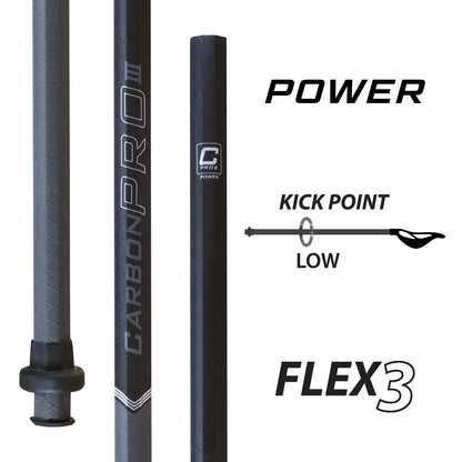 ECD Carbon Pro 3.0 Power Lacrosse Shaft