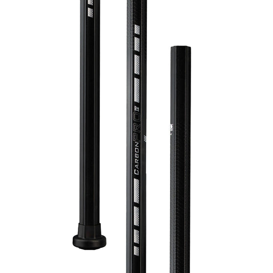 ECD Carbon Pro 4.0 Goalie lacrosse shaft, 36 in, Black/Silver