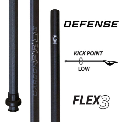 ECD Carbon Pro 3.0 - Defense Shaft - Long Pole - Field Lacrosse