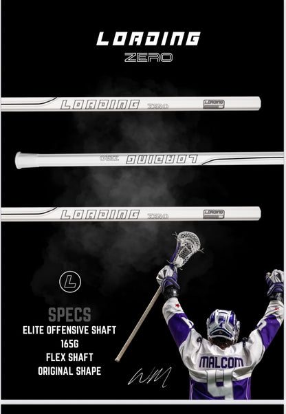 Loading Carbon Zero 165g Lacrosse Shaft