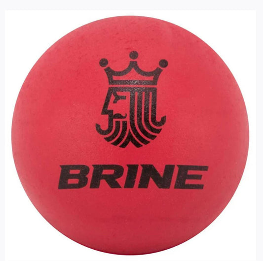 Brine Soft Lacrosse Practice Ball - Red