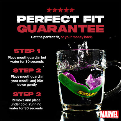 SafeJawz Marvel The Hulk Mouthguard – Junior
