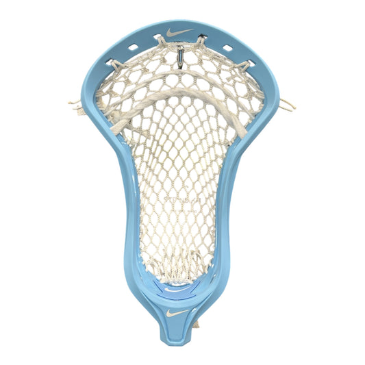 Nike Surge Elite Lacrosse Head – University Blue Pre-Strung with ECD Semi-Soft HeroMesh 4.0