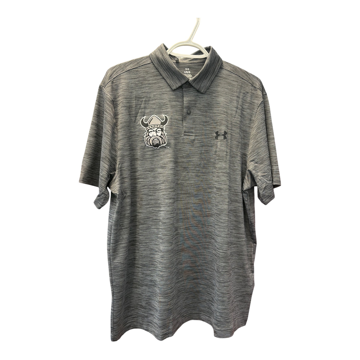 Northmen Lacrosse Under Armour Golf Sun Protection UPF50 Shirt – Grey