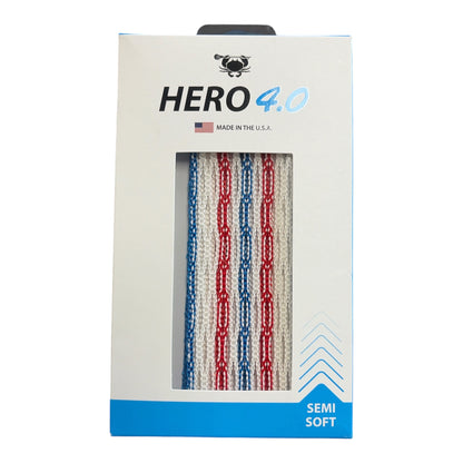 ECD Hero 4.0 Semi-Soft Lacrosse Mesh – Tri-Fiber Core – All Colourways
