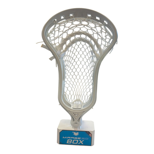 ECD Mirage Box Lacrosse Head – Custom Strung – ECD 4.0 Semi-Soft Mesh