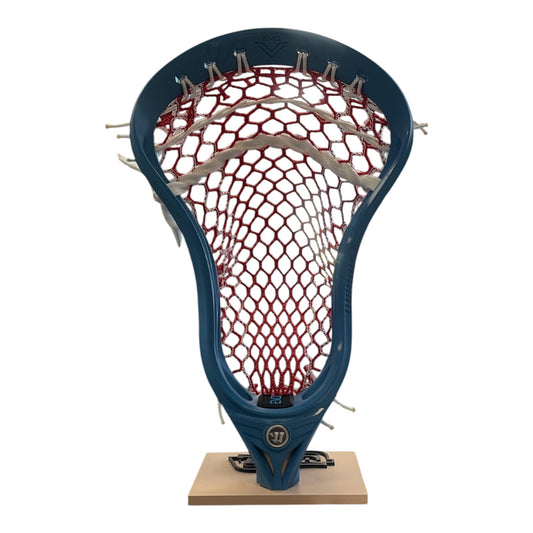 Warrior Evo v Blue pre-strung hero 4.0 red bandana mesh