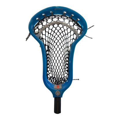 Warrior burn face off head marble, blue stiffer strung 4f mesh