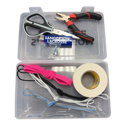 Lacrosse head, repair kit for coaches or players ￼