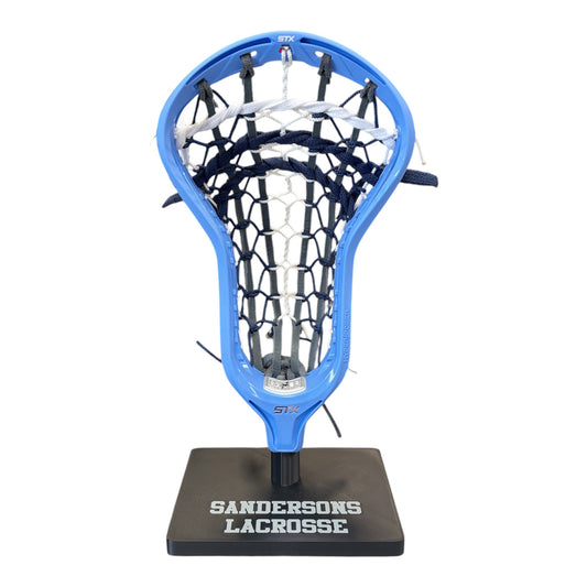 STX Hyper Power Custom Strung Head - Carolina Blue, Traditional Stringing