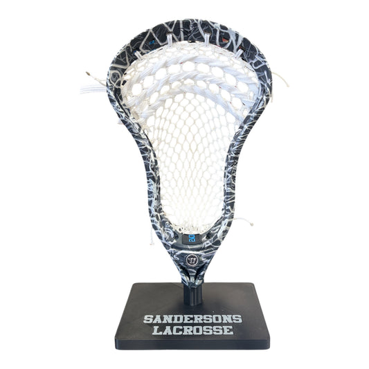 Warrior Evo V Custom Strung Head - Gray/Black/White Marble, 5S Mesh