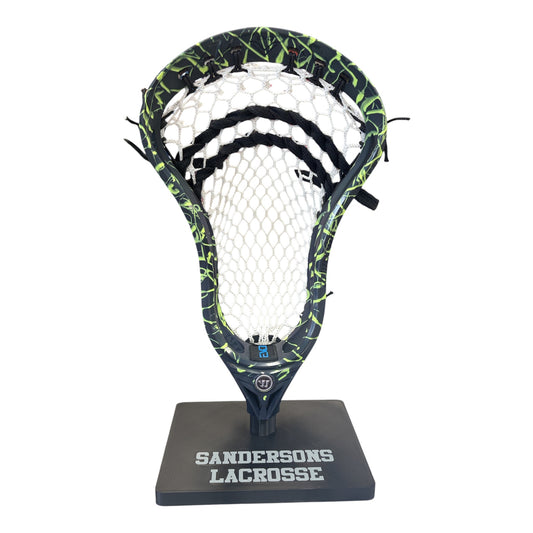 Warrior Evo V custom dyed ￼black lime green marble 4x mesh￼