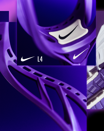 Nike Vapor Premier Lacrosse Gloves – Philadelphia Waterdogs – PLL Limited Edition Colourway – Purple/White