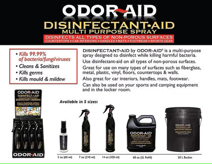 Odor-Aid Sport Equipment Spray - 420ml