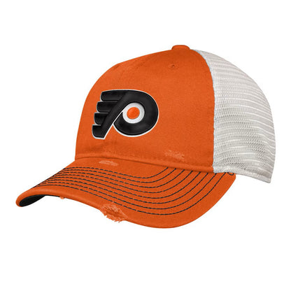 Philadelphia Flyers Youth Slouch Trucker Adjustable Hat - Youth