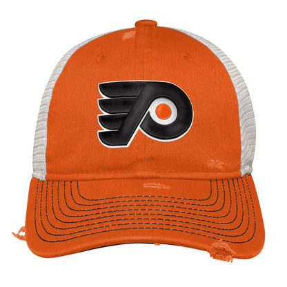 Philadelphia Flyers Youth Slouch Trucker Adjustable Hat - Youth