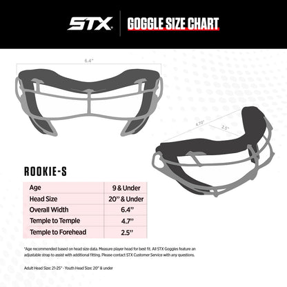 STX Rookie-S Lacrosse Goggle