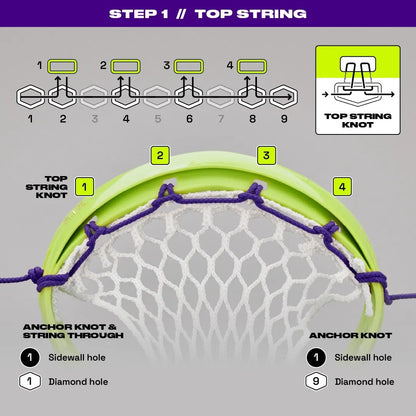 STX X-IT Faceoff Lacrosse Head