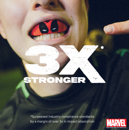 SafeJawz Marvel Deadpool Mouthguard – Adult
