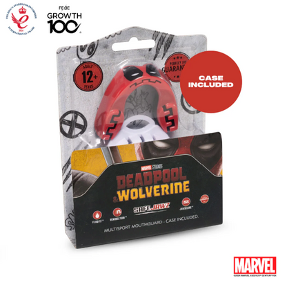 SafeJawz Marvel Deadpool Mouthguard – Adult