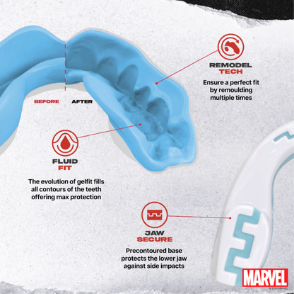 SafeJawz Marvel Spider-Gwen Mouthguard – Junior