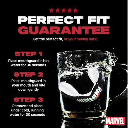 SafeJawz Marvel Venom Mouthguard