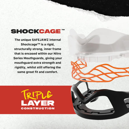 SafeJawz Nitro Series Mouthguard – Adult