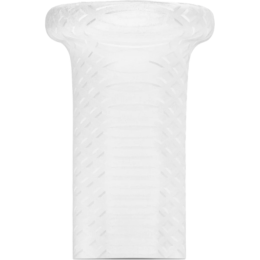 StringKing Butt End 2 Men's – White – lacrosse shaft end cap with elongated taper – Sanderson Lacrosse