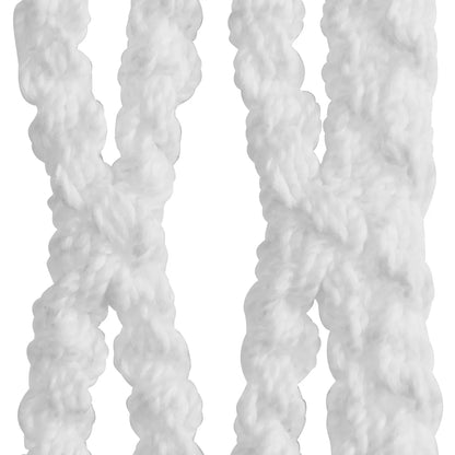 StringKing Grizzly 2X Goalie Mesh Kit - White - Zoomed Pillar Detail