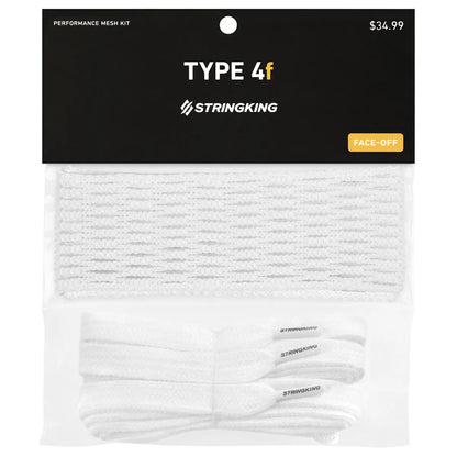 StringKing Type 4F Faceoff Mesh & String Kit – Lightweight Performance