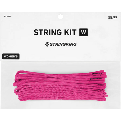 StringKing Women's Player String Kit – 4 Sidewall Strings & 2 Shooting Cords – All Colours