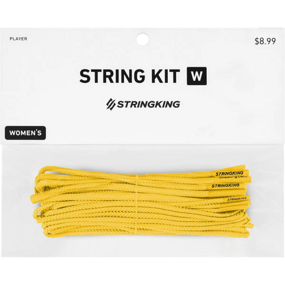 StringKing Women's Player String Kit – 4 Sidewall Strings & 2 Shooting Cords – All Colours